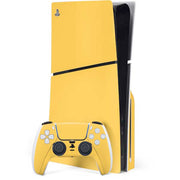 Color Pop Yellow Delight PS5 Slim Disk Bundle Skin
