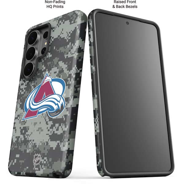 NHL Colorado Avalanche Camo Galaxy S26 Ultra Impact Case
