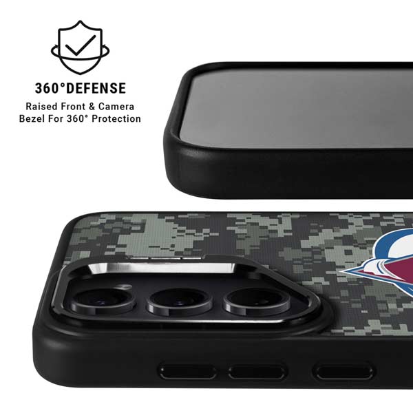 NHL Colorado Avalanche Camo Galaxy S26 Ultra Kickstand Case