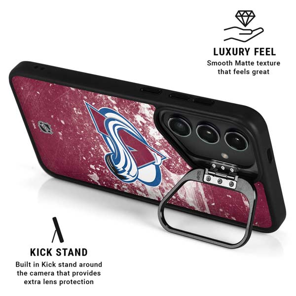NHL Colorado Avalanche Frozen Galaxy S26 Plus Kickstand Case