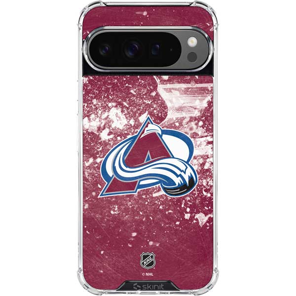 NHL Colorado Avalanche Frozen Google Pixel 10 Pro Clear Case