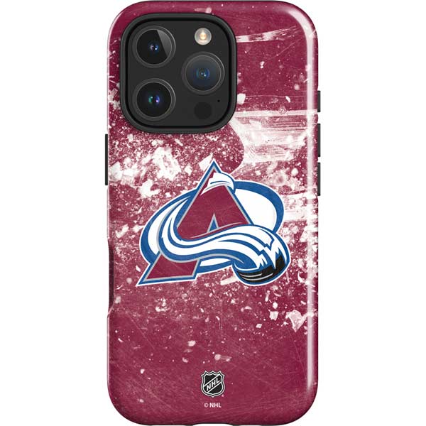 NHL Colorado Avalanche Frozen iPhone 16 Pro Magsafe Impact Case