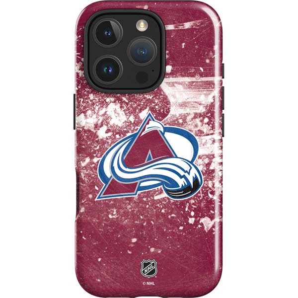 NHL Colorado Avalanche Frozen iPhone 16 Pro Max Magsafe Impact Case