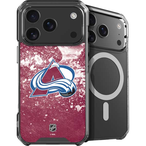NHL Colorado Avalanche Frozen iPhone 17 Pro MagSafe Case