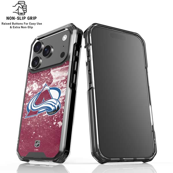 NHL Colorado Avalanche Frozen iPhone 17 Pro MagSafe Case