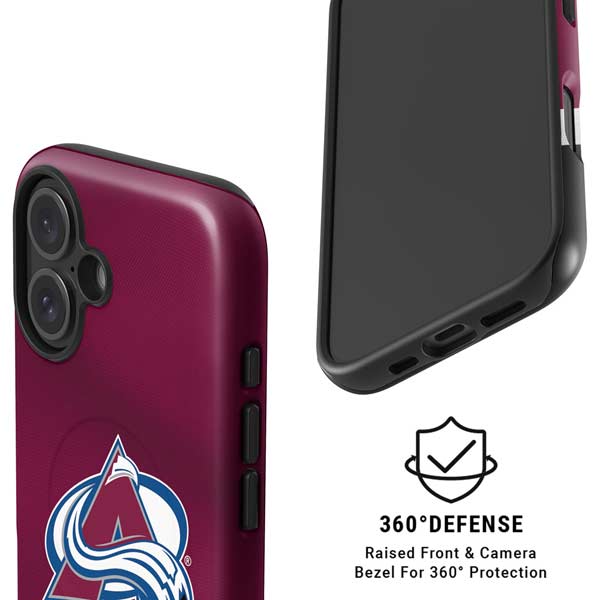 NHL Colorado Avalanche Jersey iPhone 16 Plus Magsafe Impact Case