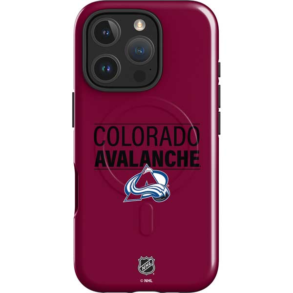 NHL Colorado Avalanche Lineup iPhone 16 Pro Max Magsafe Impact Case