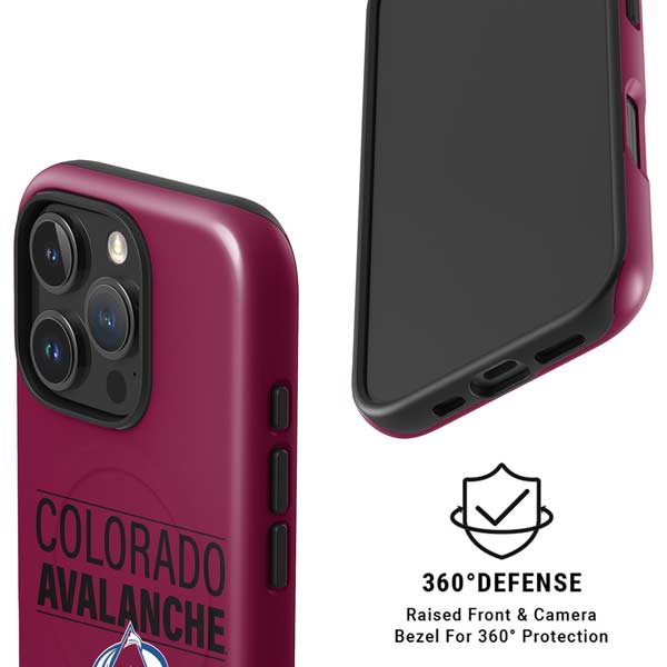 NHL Colorado Avalanche Lineup iPhone 16 Pro Max Magsafe Impact Case