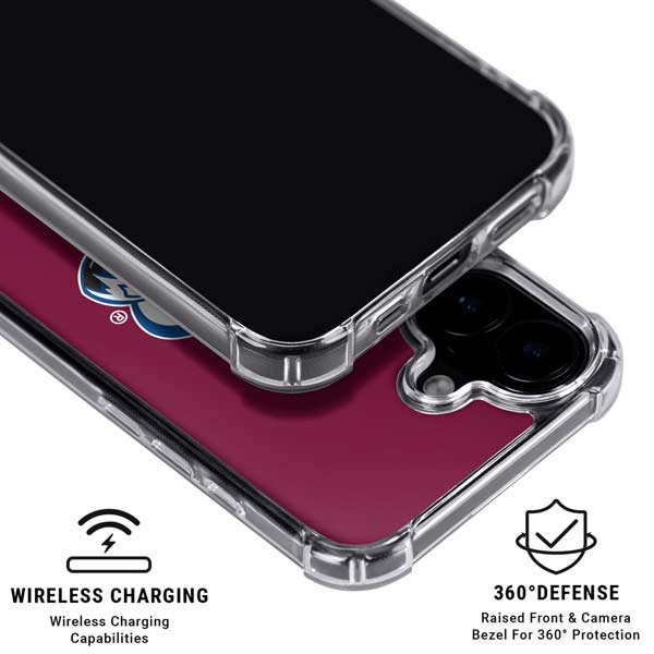 NHL Colorado Avalanche Solid Background iPhone 16 MagSafe Case