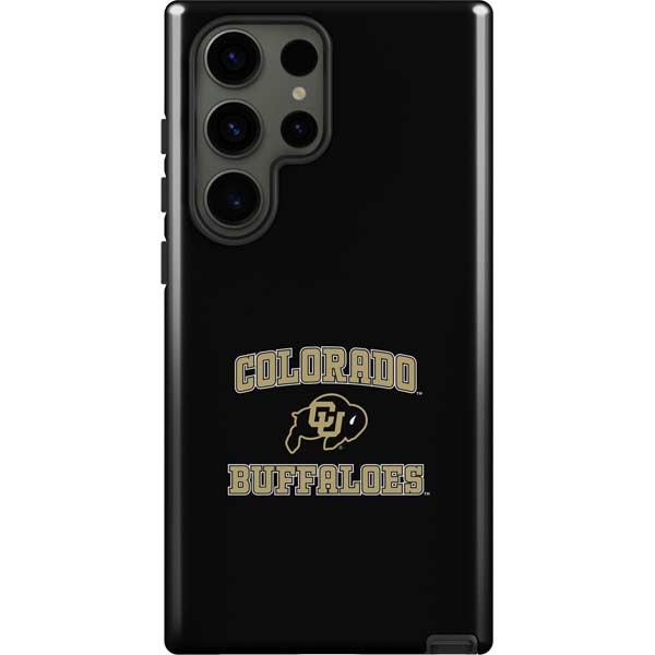 University of Colorado CU Logo on Gold Galaxy S23 Ultra Pro Case