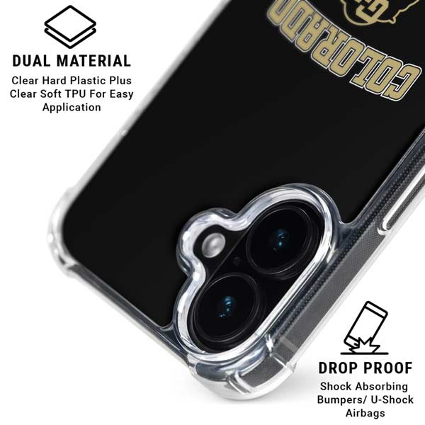 University of Colorado CU Logo on Gold iPhone 17 MagSafe Case