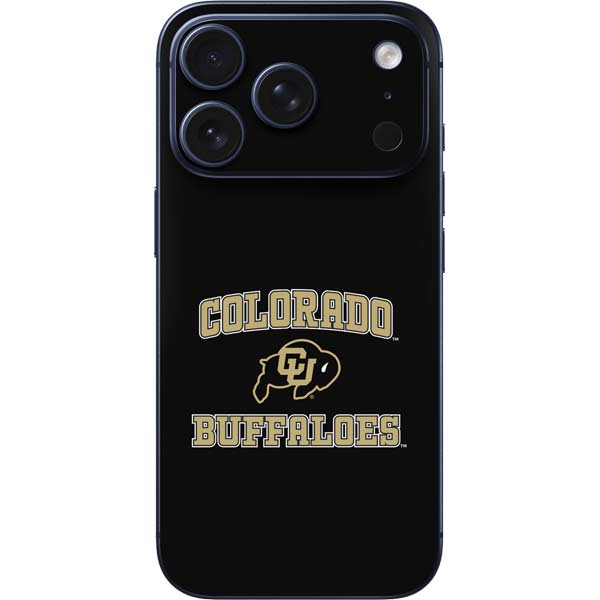 University of Colorado CU Logo on Gold iPhone 17 Pro Max Skin