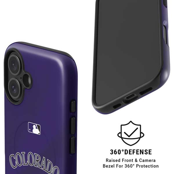 MLB Colorado Rockies Alternate/Away Jersey iPhone 16 Magsafe Impact Case