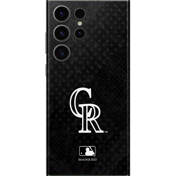 MLB Colorado Rockies Dark Wash Galaxy Skins