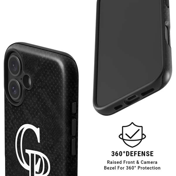 MLB Colorado Rockies Dark Wash iPhone 16 Plus Magsafe Impact Case