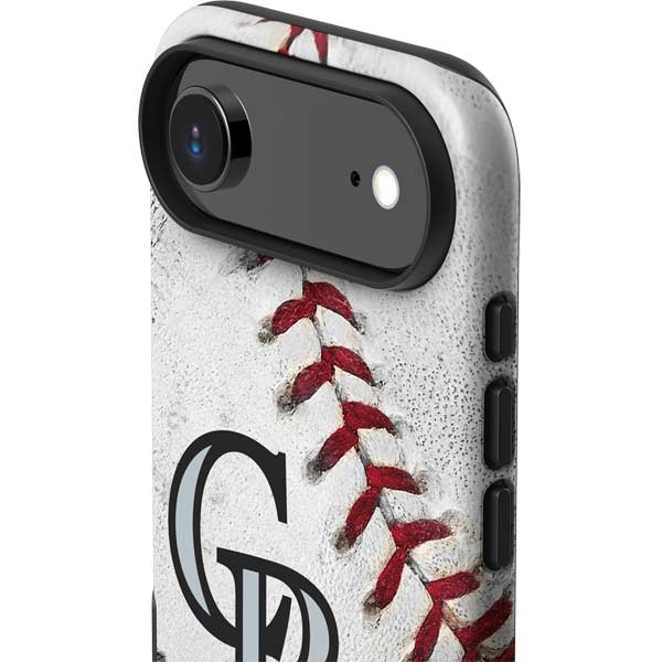 MLB Colorado Rockies Game Ball iPhone 17 Air Impact Case