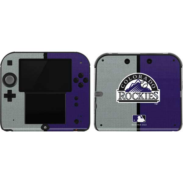 MLB Colorado Rockies Split Nintendo Skins