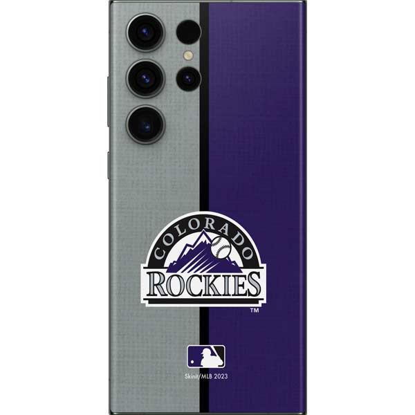 MLB Colorado Rockies Split Galaxy Skins