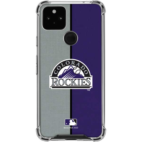 MLB Colorado Rockies Split Pixel Cases