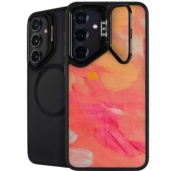 Colored Finger Paint Galaxy S26 Plus Kickstand Case