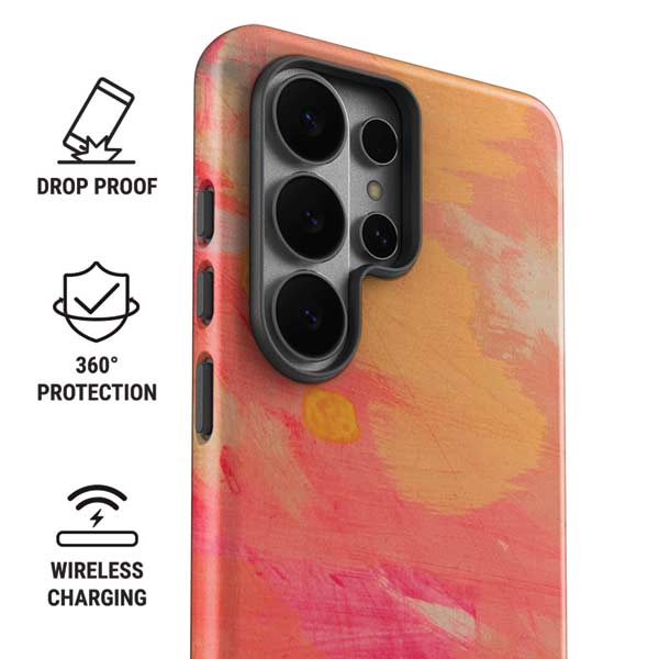 Colored Finger Paint Galaxy S26 Ultra Impact Case