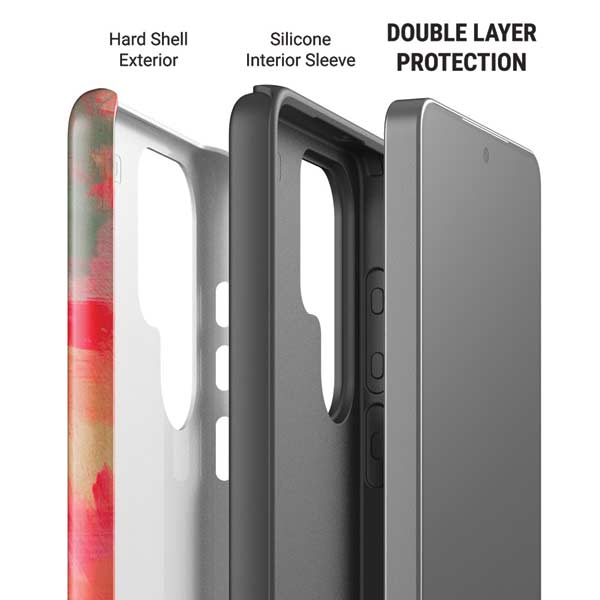 Colored Finger Paint Galaxy S26 Ultra Impact Case