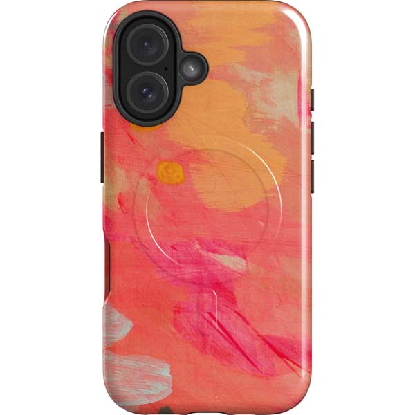 Colored Finger Paint iPhone 16 Magsafe Impact Case