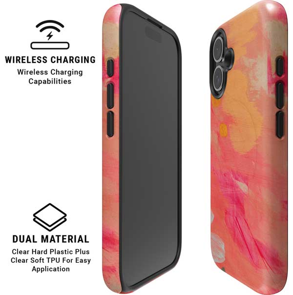 Colored Finger Paint iPhone 16 Magsafe Impact Case
