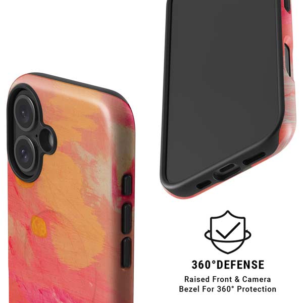 Colored Finger Paint iPhone 16 Plus Magsafe Impact Case