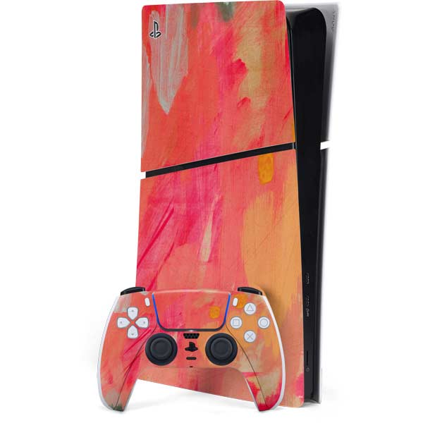 Colored Finger Paint PlayStation PS5 Skins