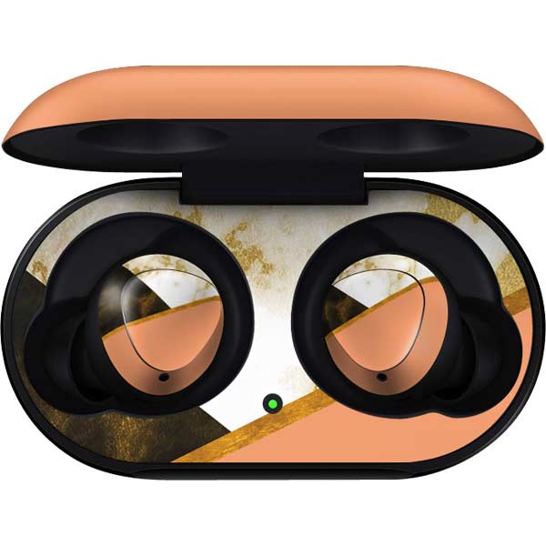 Colored Marble Galaxy Buds Skin