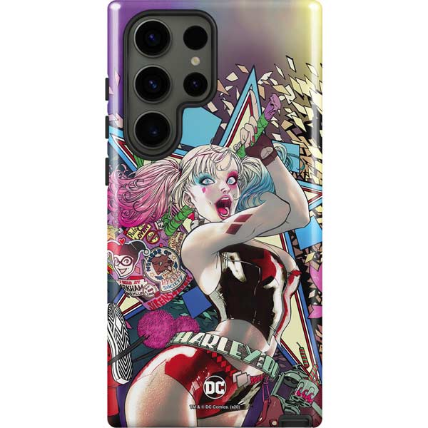 DC Comics Harley Quinn Action Pose Galaxy S23 Ultra Pro Case