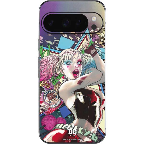 DC Comics Harley Quinn Action Pose Google Pixel 10 Pro XL Skin