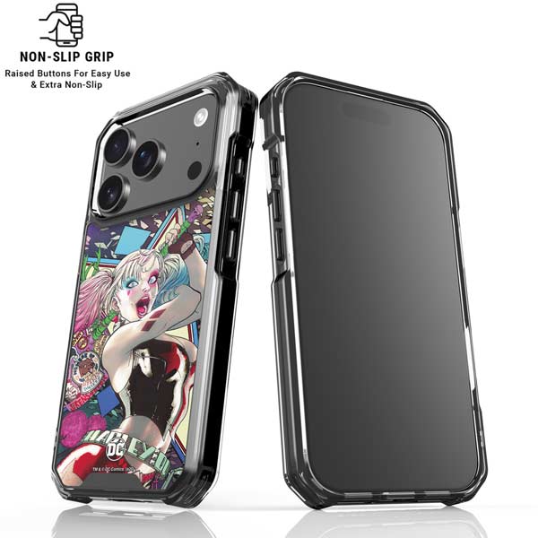 DC Comics Harley Quinn Action Pose iPhone 17 Pro Max MagSafe Case