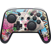 DC Comics Harley Quinn Action Pose Nintendo Switch 2 (2025) Pro Controller Skin