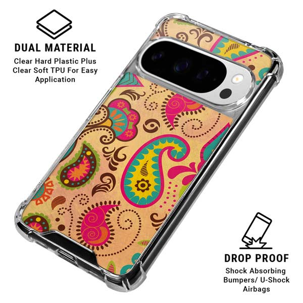 Colorful Mind Google Pixel 10 Pro XL Clear Case