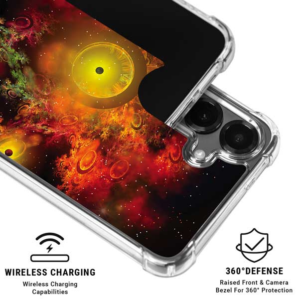 StockTrek Colorful Nebulae and Interstellar Matter Galaxy S26 Clear Case