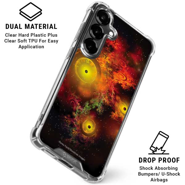 StockTrek Colorful Nebulae and Interstellar Matter Galaxy S26 Clear Case