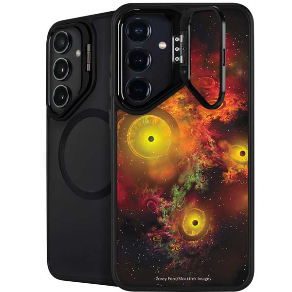 StockTrek Colorful Nebulae and Interstellar Matter Galaxy S26 Plus Kickstand Case