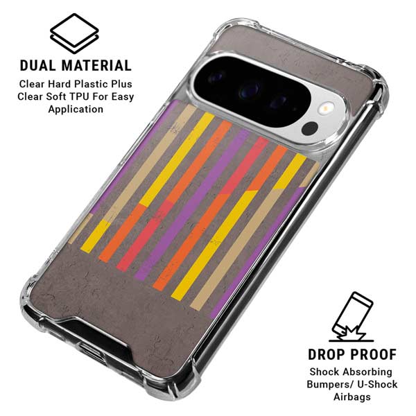 Colors of Spring Google Pixel 10 Pro Clear Case