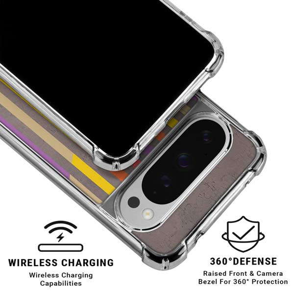 Colors of Spring Google Pixel 10 Pro Clear Case
