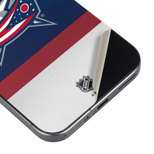 NHL Columbus Blue Jackets Alternate Jersey Google Pixel 10 Pro XL Skin