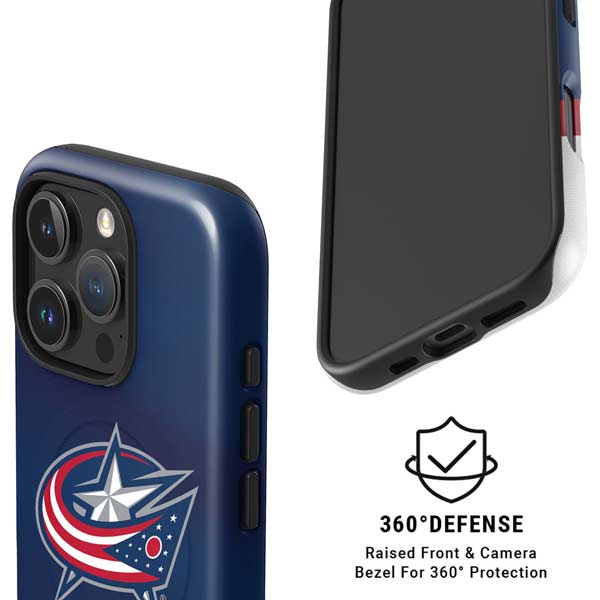 NHL Columbus Blue Jackets Alternate Jersey iPhone 16 Pro Max Magsafe Impact Case