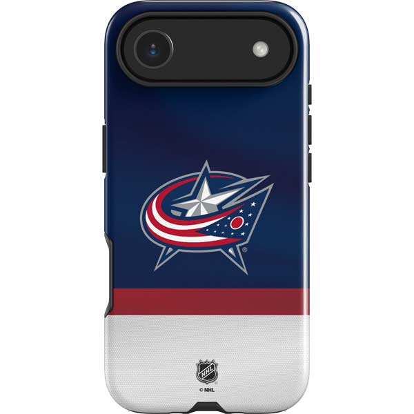 NHL Columbus Blue Jackets Alternate Jersey iPhone 17 Air Impact Case