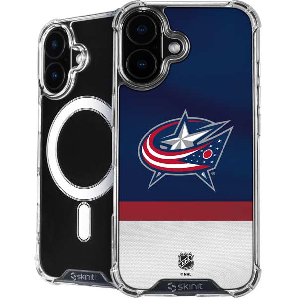 NHL Columbus Blue Jackets Alternate Jersey iPhone 17 MagSafe Case