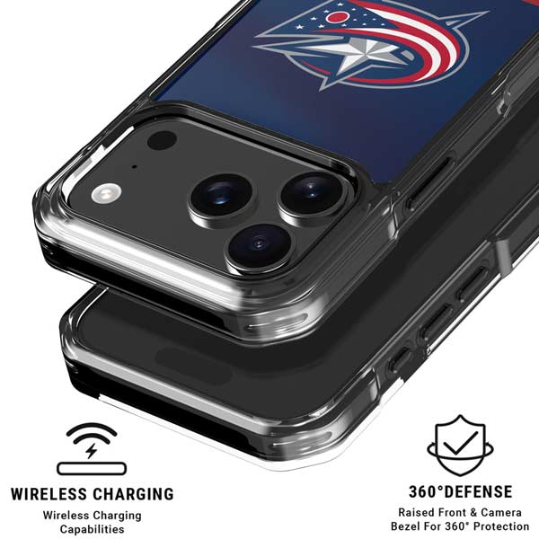 NHL Columbus Blue Jackets Alternate Jersey iPhone 17 Pro Max MagSafe Case