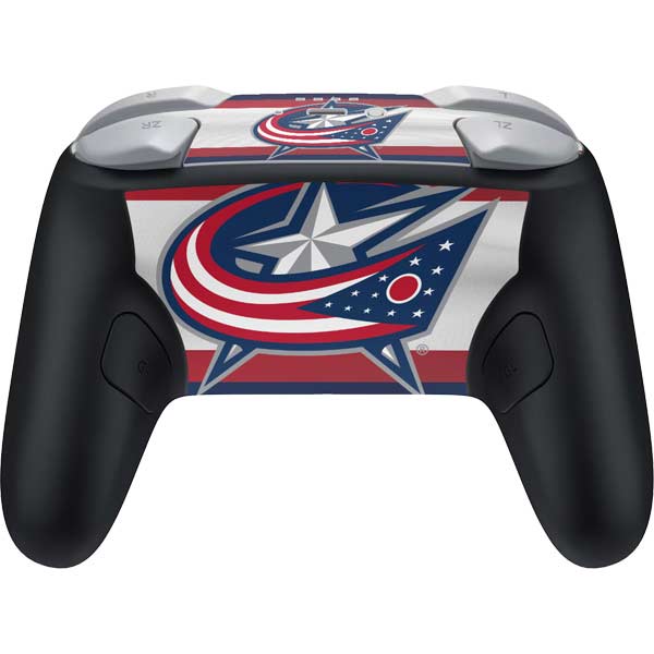 NHL Columbus Blue Jackets Alternate Jersey Nintendo Switch 2 (2025) Pro Controller Skin