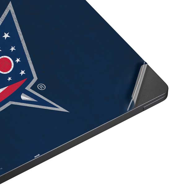 NHL Columbus Blue Jackets Distressed Surface Laptop 7 13.8in Skin