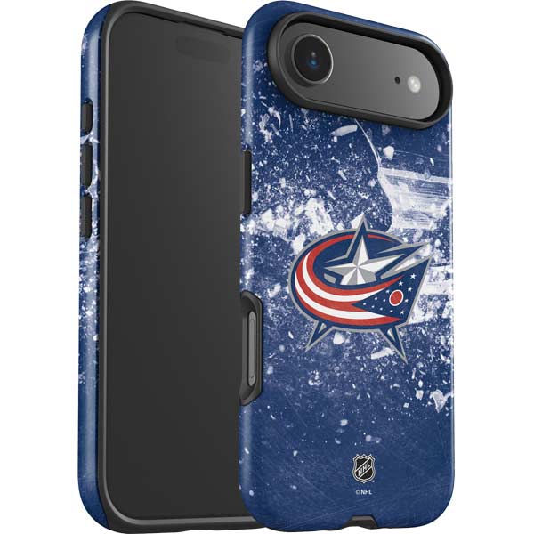 NHL Columbus Blue Jackets Frozen iPhone 17 Air Impact Case