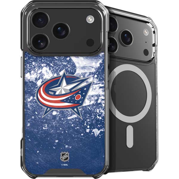 NHL Columbus Blue Jackets Frozen iPhone 17 Pro Max MagSafe Case